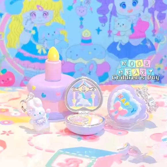 NEW 925 Sterling Silver Enamel Polly Pocket Locket Happy Pendant Charm Necklace - Picture 5 of 5